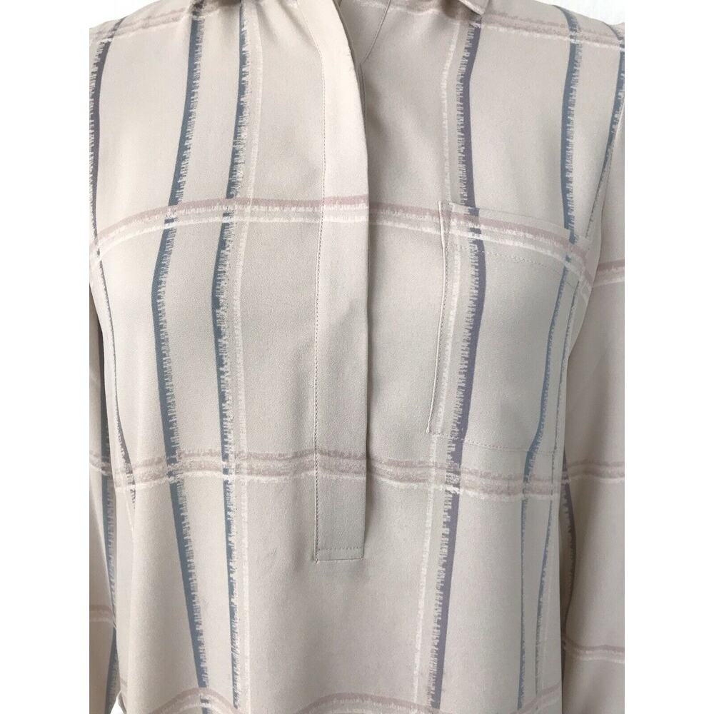BCBGMaxAzria Dress Peggy Drop Waist Plaid Swing Mini Preppy Contemporary Modern - Picture 4 of 12